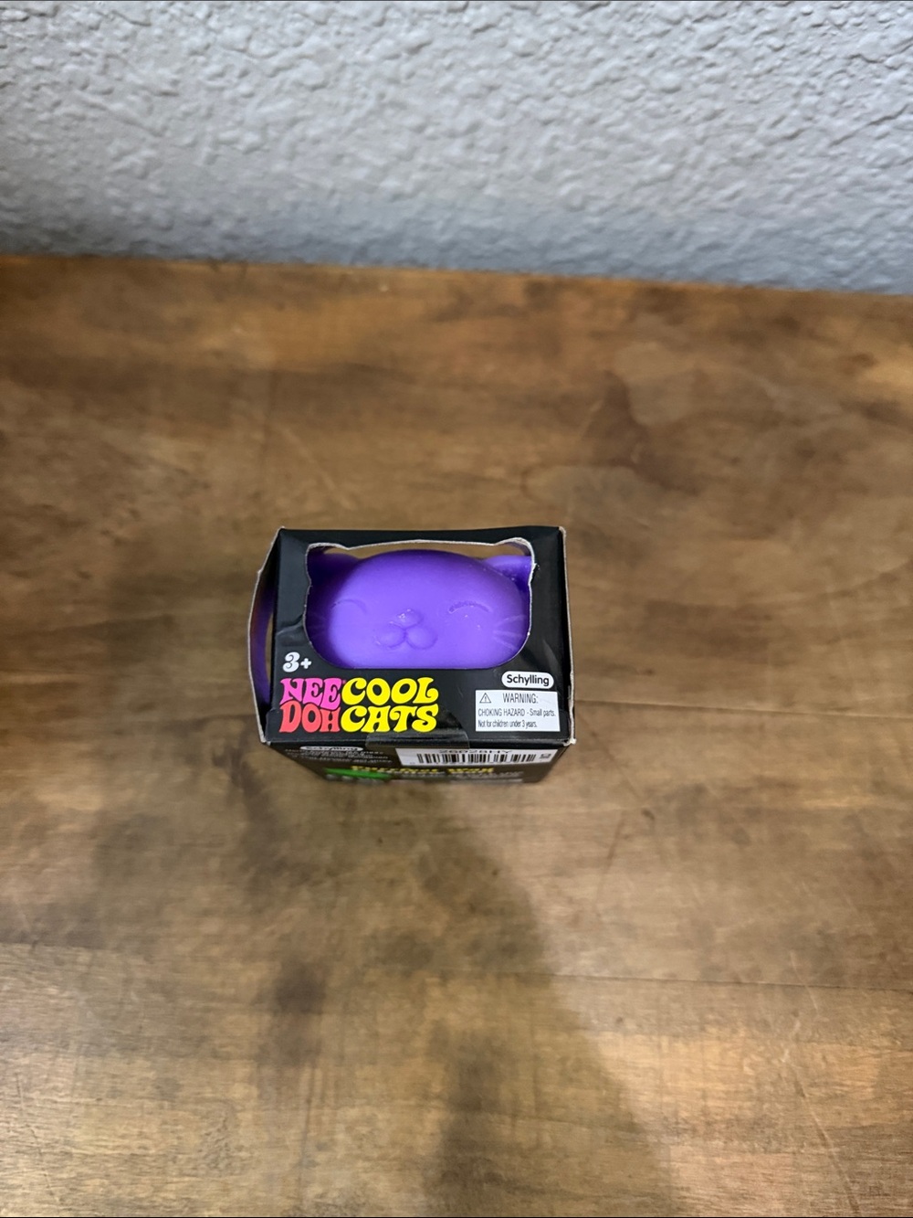 NeeDoh Cool Cats Purple Squeeze Toy by - Picture 2 of 4